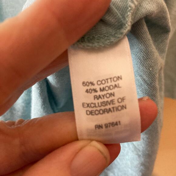 J. Jill 3/4" Sleeve Tunic Top with Embroidery Size M - Picture 7 of 7